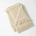 GLOBAL VIEWS TEXTURED BOUCLE THROW - Decorative Accents