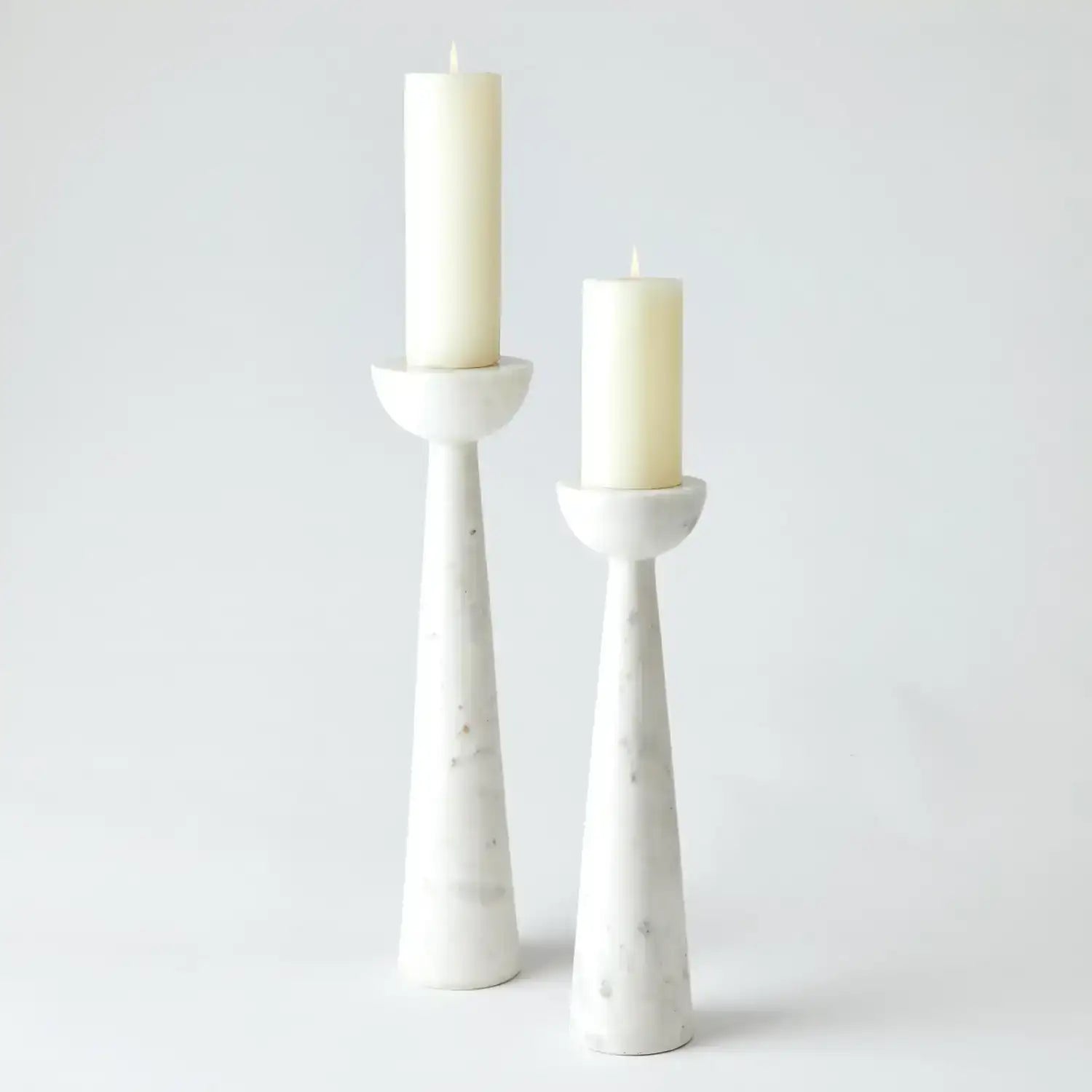 GLOBAL VIEWS ROUND TOP CANDLE STAND - Decorative Accents
