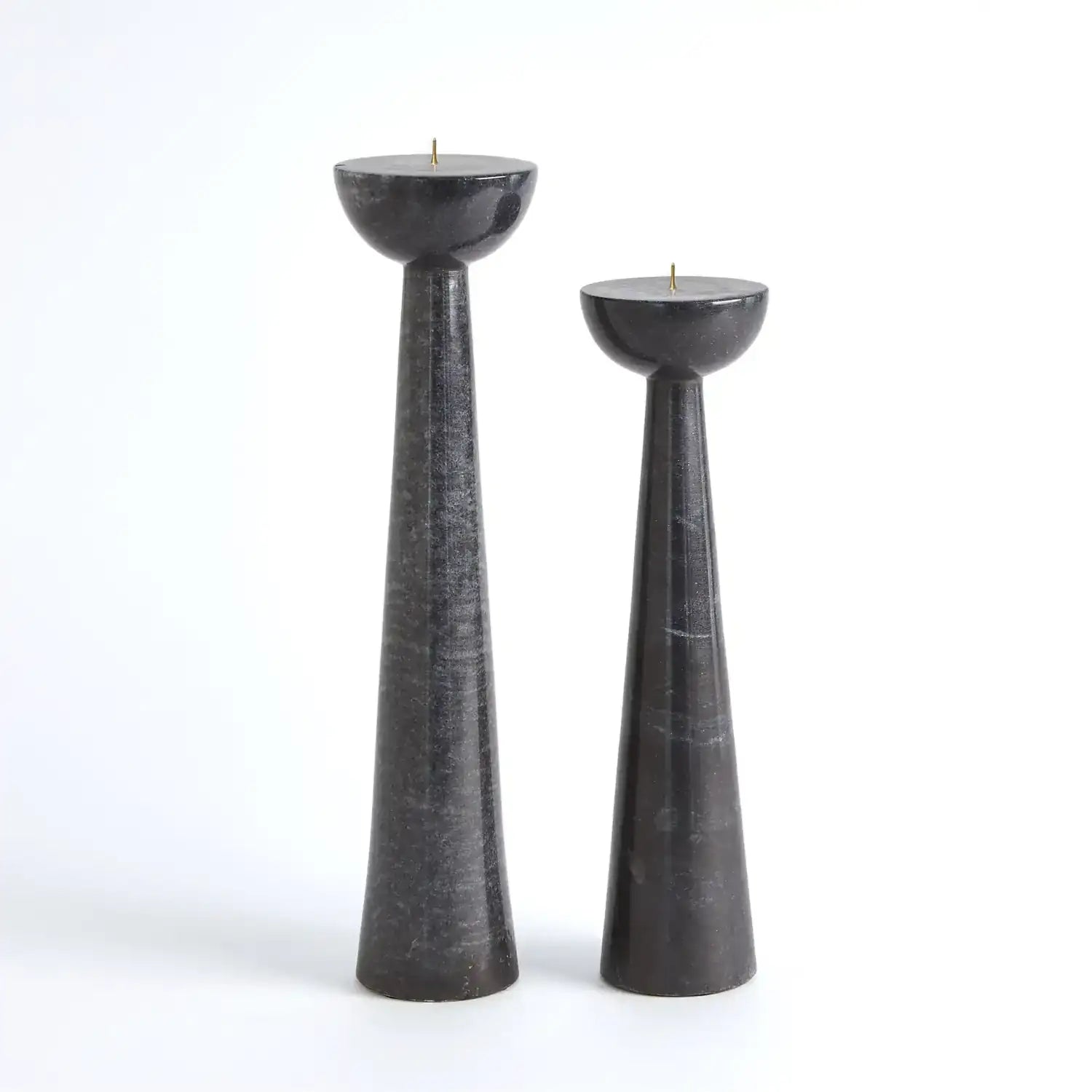 GLOBAL VIEWS ROUND TOP CANDLE STAND - Decorative Accents