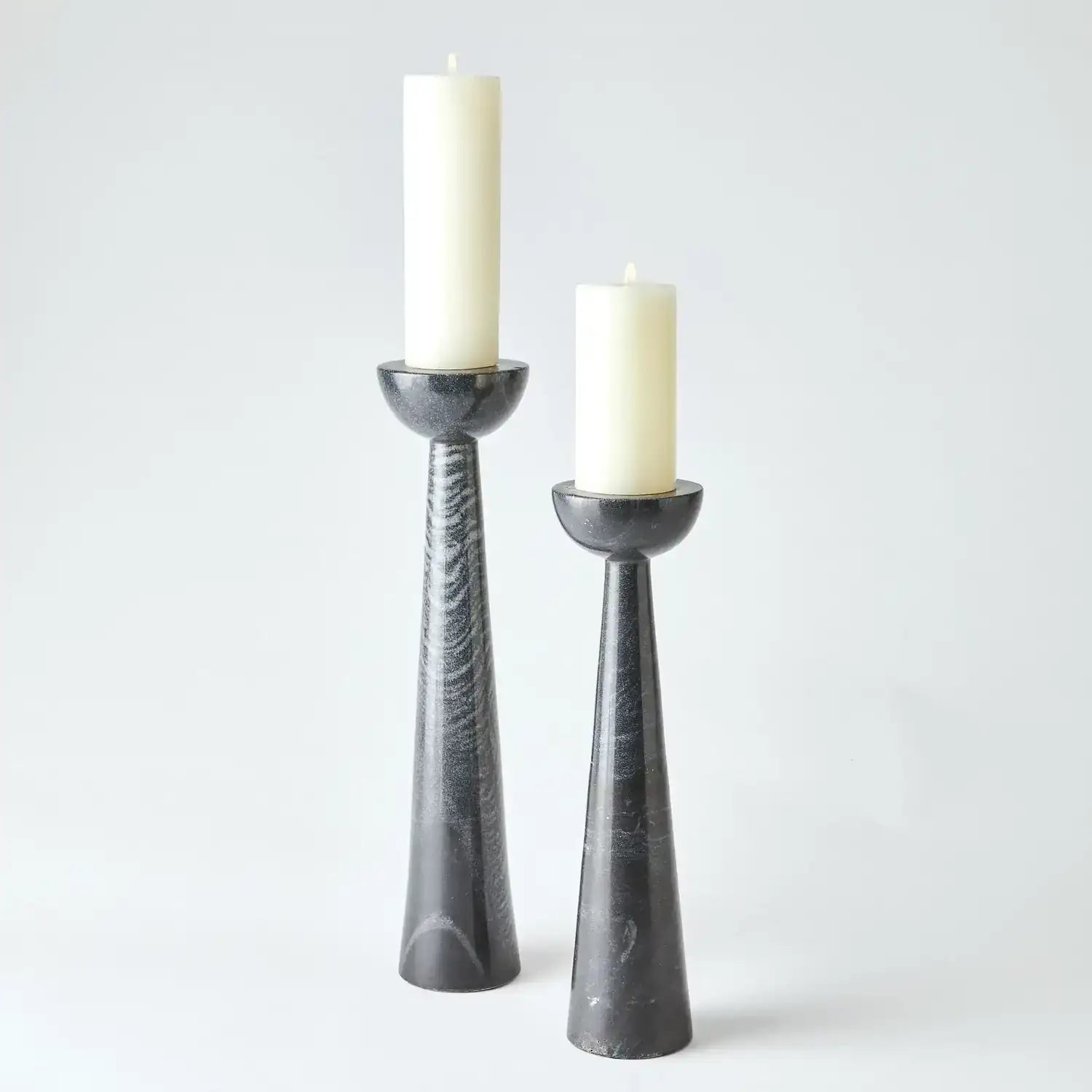 GLOBAL VIEWS ROUND TOP CANDLE STAND - Decorative Accents