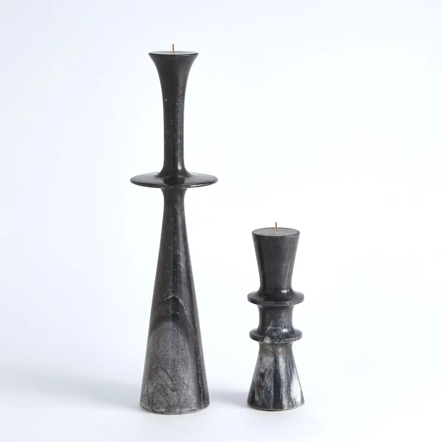 GLOBAL VIEWS DOUBLE FLAIR CANDLE STAND - Decorative Accents