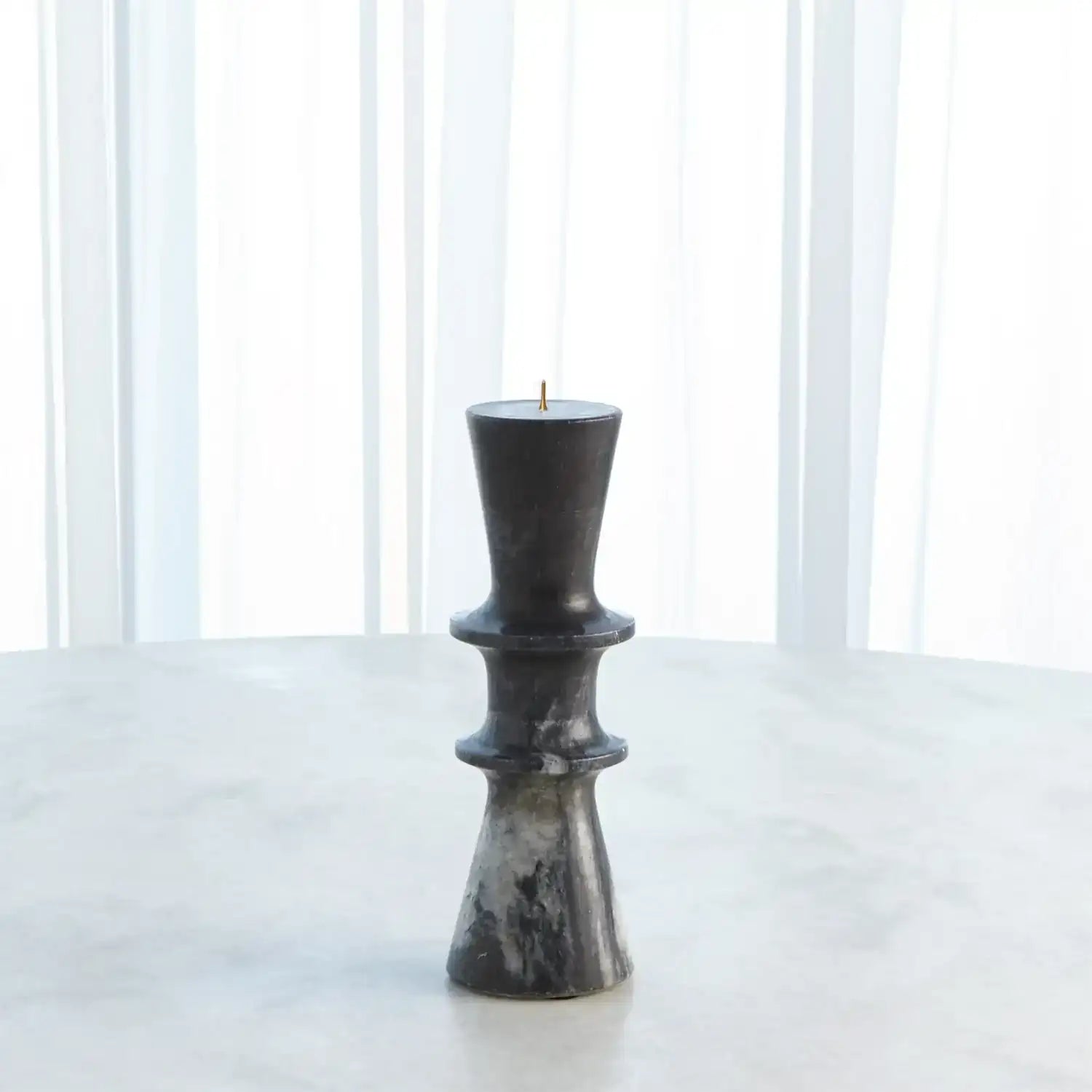 GLOBAL VIEWS DOUBLE FLAIR CANDLE STAND - Decorative Accents