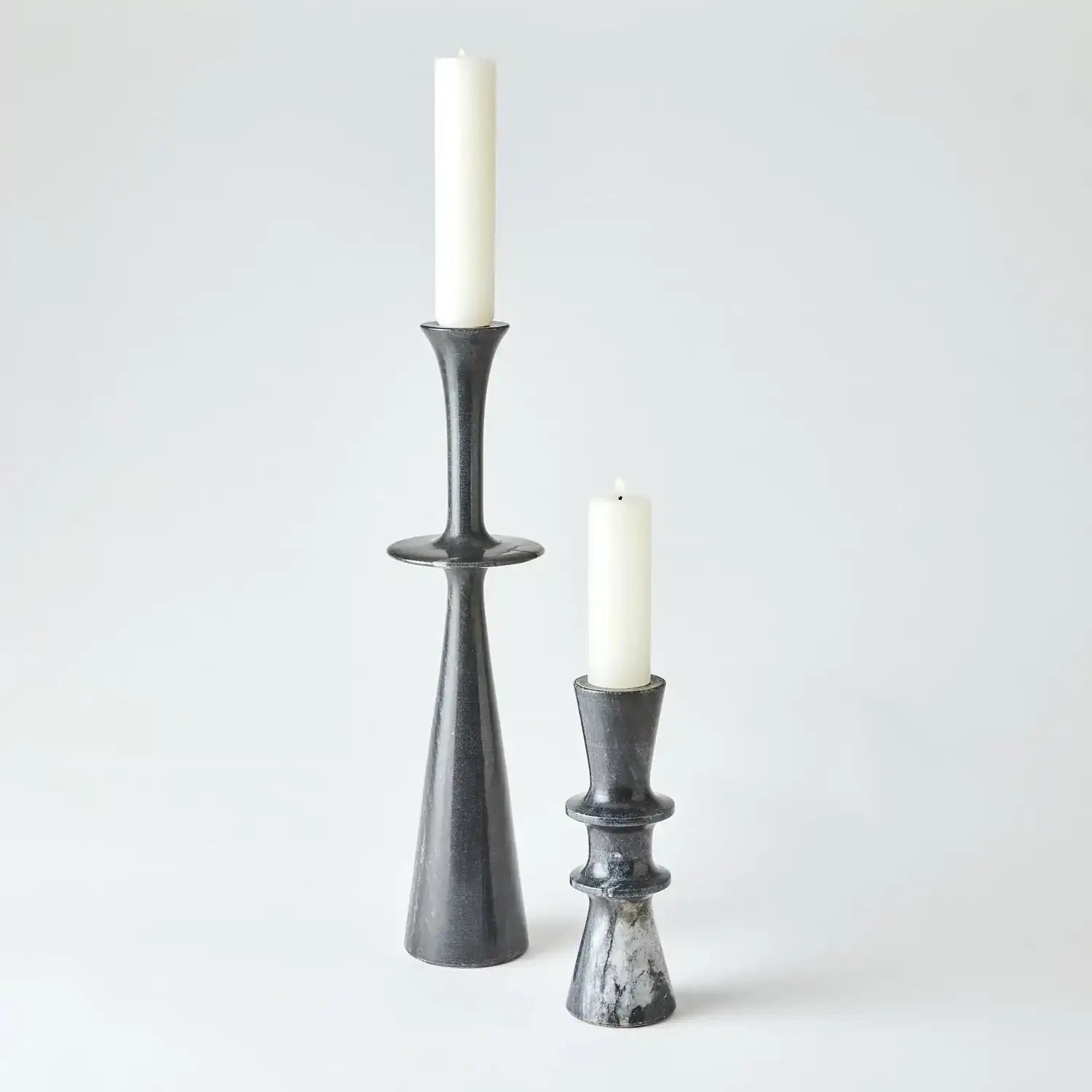 GLOBAL VIEWS DOUBLE FLAIR CANDLE STAND - Decorative Accents