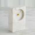 GLOBAL VIEWS MARBLE TOWER CLOCK - Decorative Accents