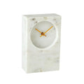 GLOBAL VIEWS MARBLE TOWER CLOCK - Decorative Accents