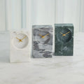 GLOBAL VIEWS MARBLE TOWER CLOCK - Decorative Accents