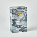 GLOBAL VIEWS MARBLE TOWER CLOCK - Decorative Accents