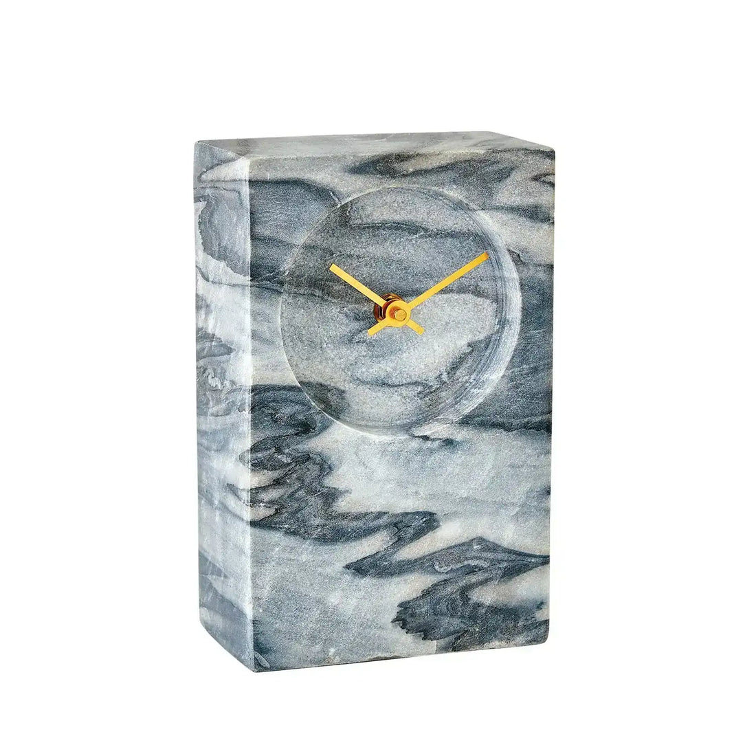 GLOBAL VIEWS MARBLE TOWER CLOCK - Decorative Accents