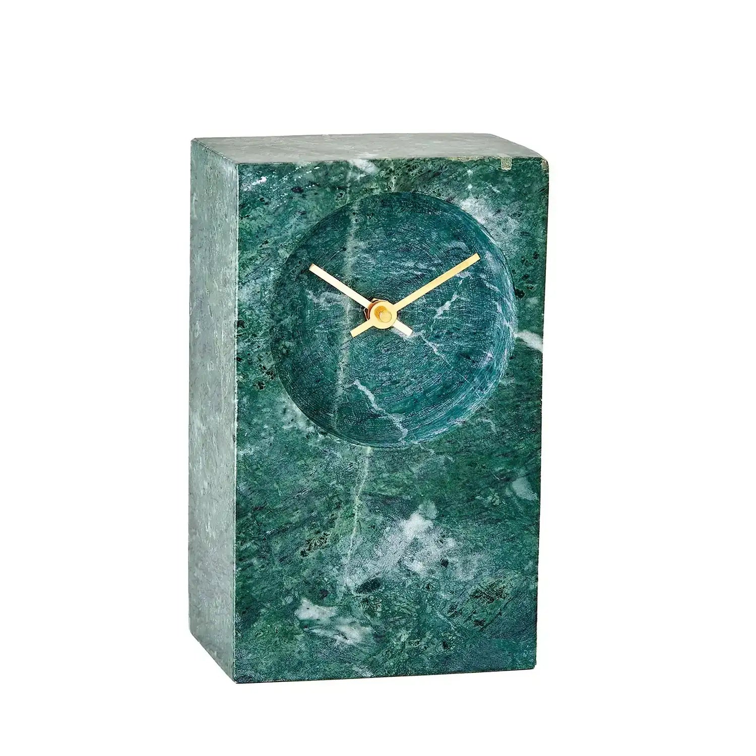 GLOBAL VIEWS MARBLE TOWER CLOCK - Decorative Accents
