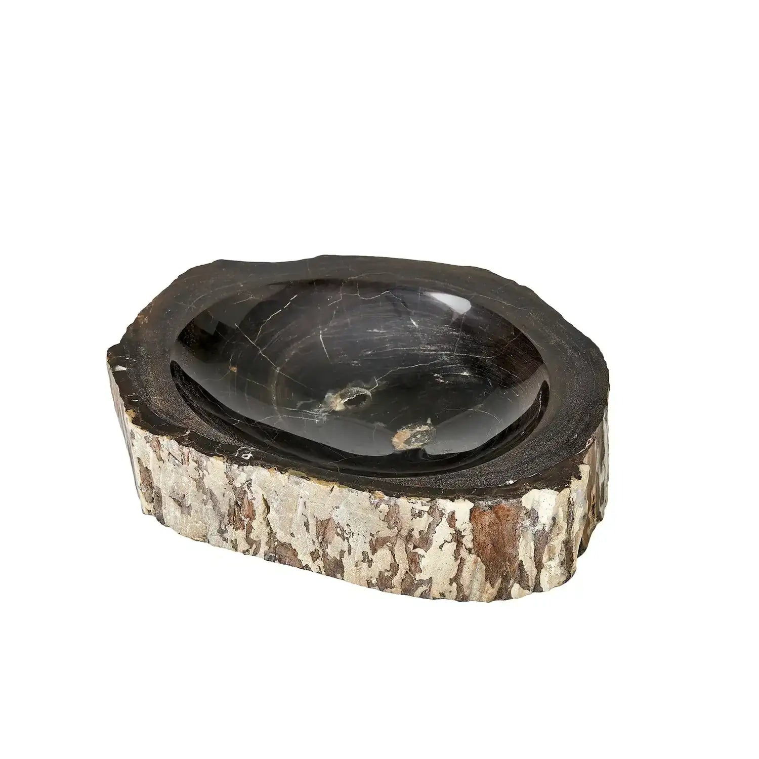 GLOBAL VIEWS PETRIFIED BOWL - Decorative Accents