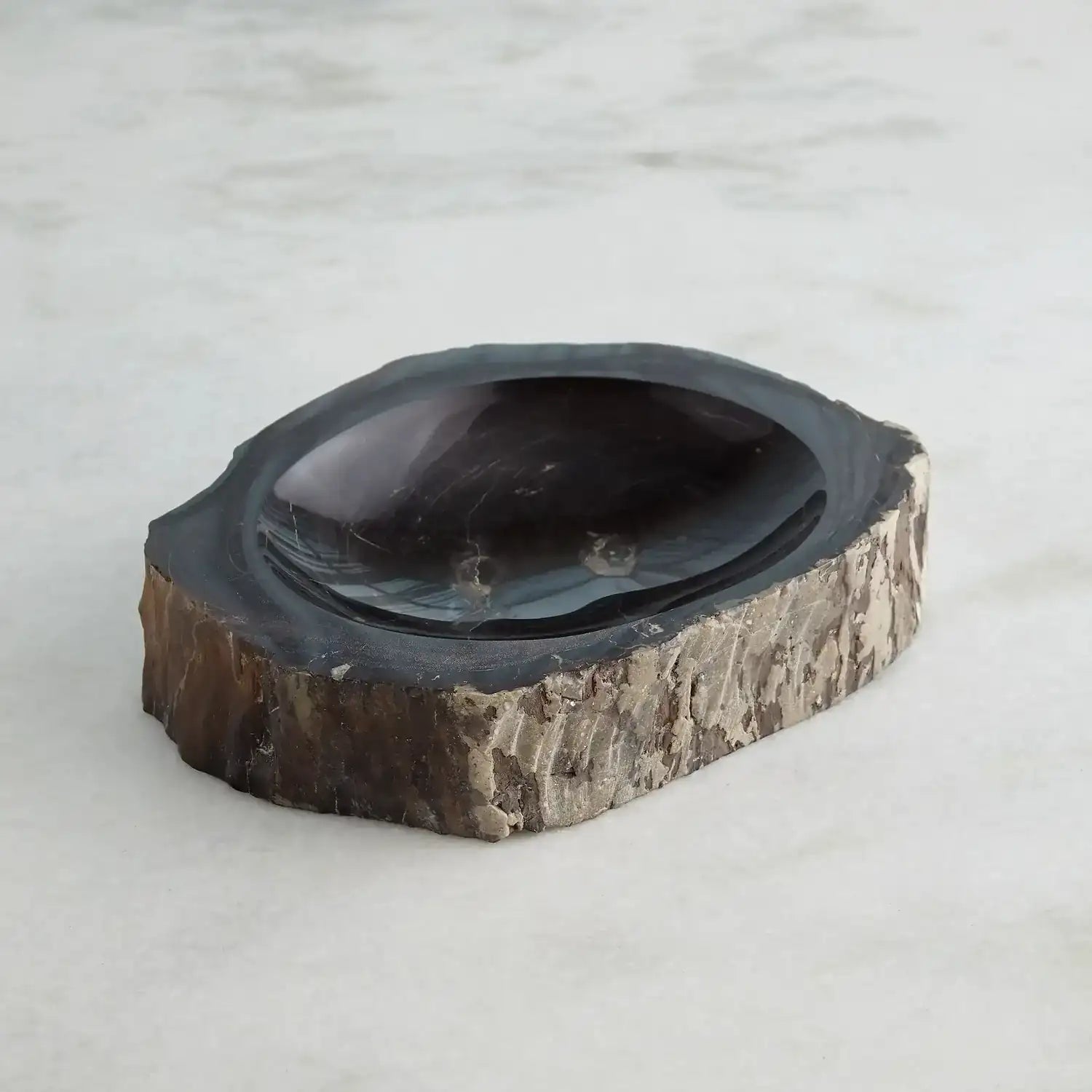 GLOBAL VIEWS PETRIFIED BOWL - Decorative Accents
