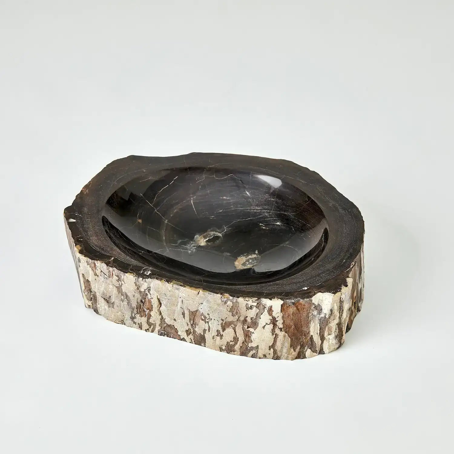 GLOBAL VIEWS PETRIFIED BOWL - Decorative Accents