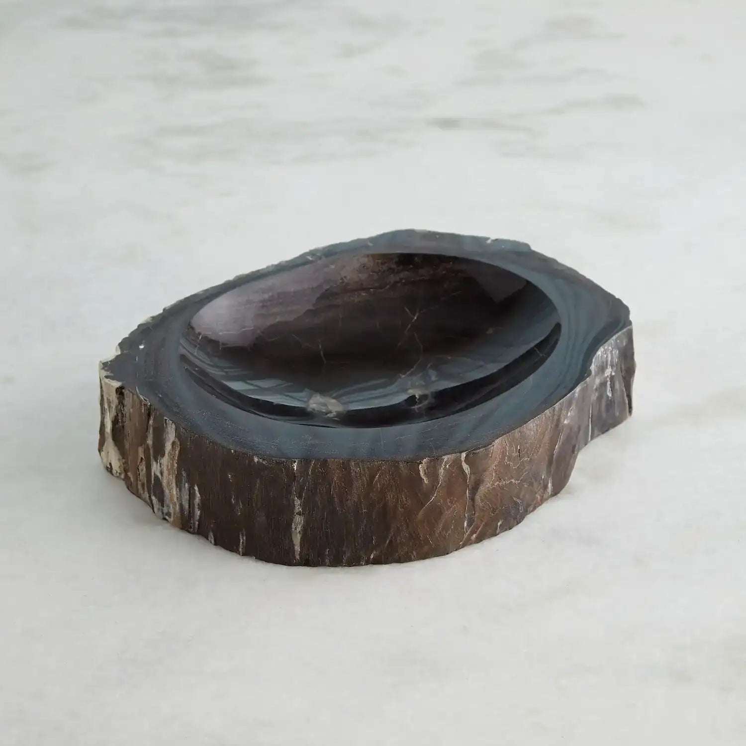 GLOBAL VIEWS PETRIFIED BOWL - Decorative Accents