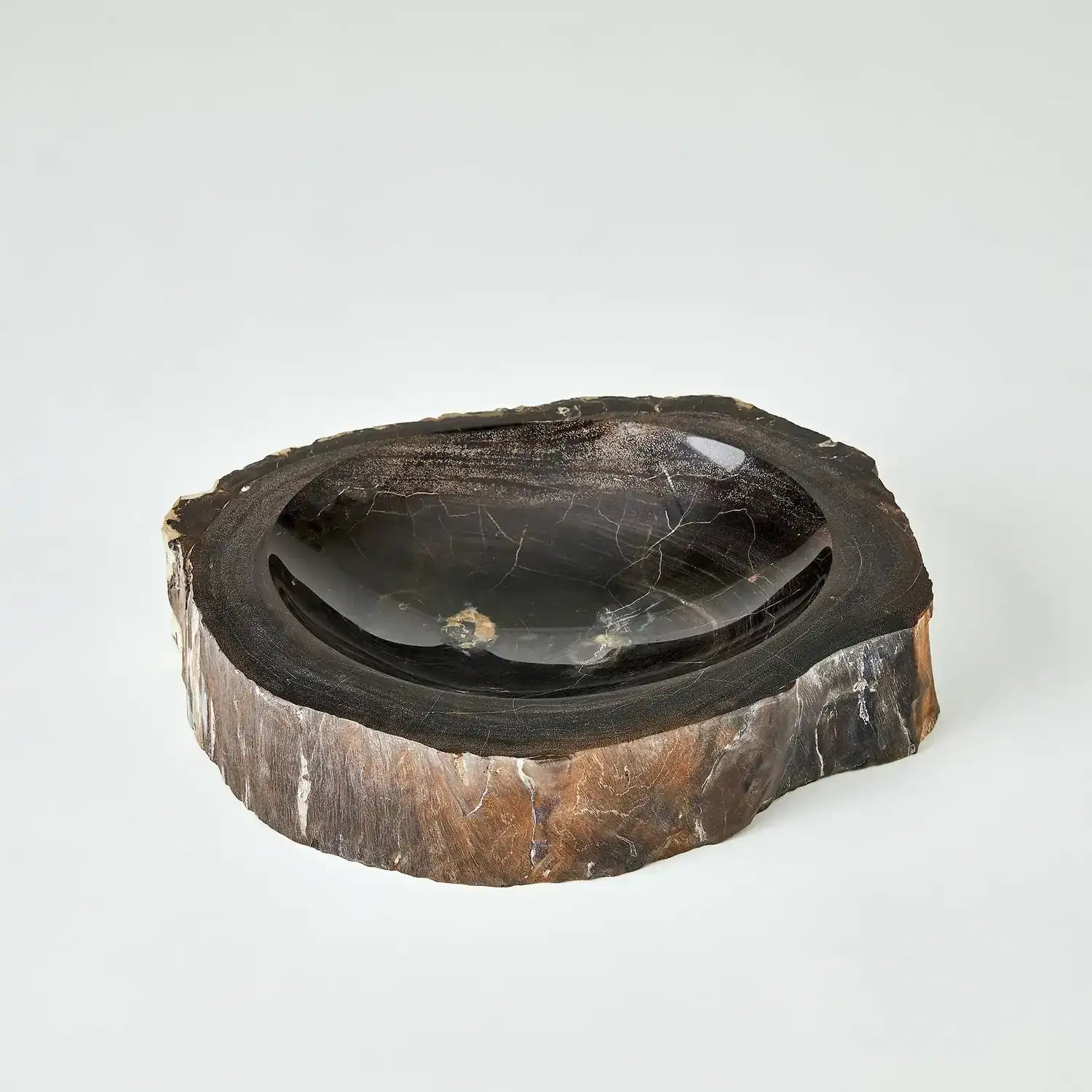 GLOBAL VIEWS PETRIFIED BOWL - Decorative Accents