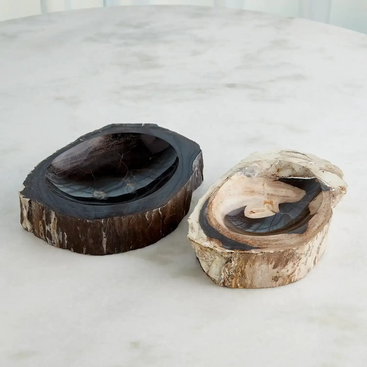 GLOBAL VIEWS PETRIFIED BOWL - Decorative Accents