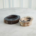 GLOBAL VIEWS PETRIFIED BOWL - Decorative Accents