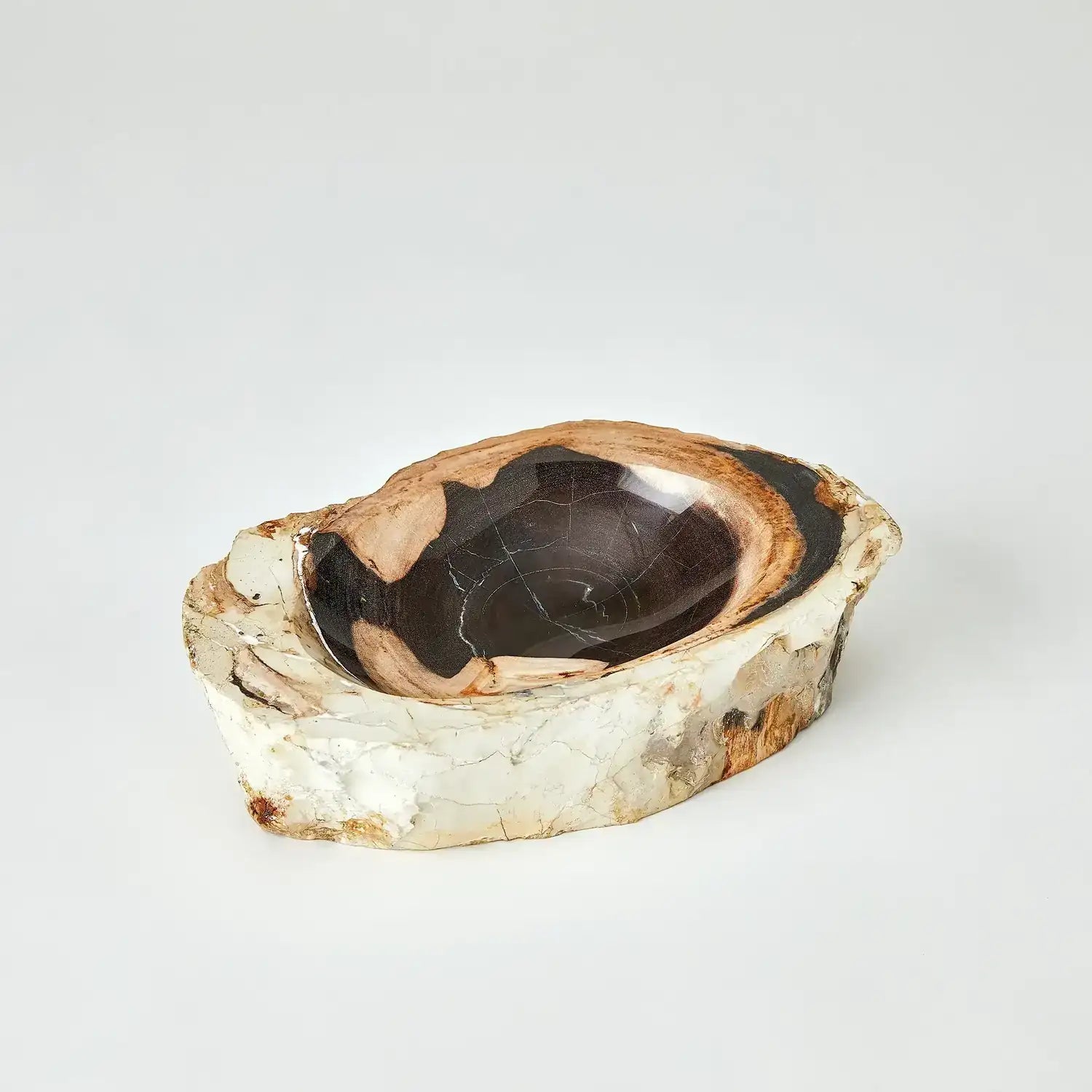 GLOBAL VIEWS PETRIFIED BOWL - Decorative Accents