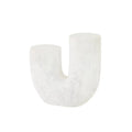 GLOBAL VIEWS MARBLE TUBE TABLE - Side