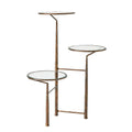 GLOBAL VIEWS UNITY PEDESTAL W/GLASS - Decorative Accents