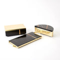 GLOBAL VIEWS COSMOPOLITAN CRESCENT BOX - Decorative Accents