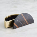 GLOBAL VIEWS COSMOPOLITAN CRESCENT BOX - Decorative Accents