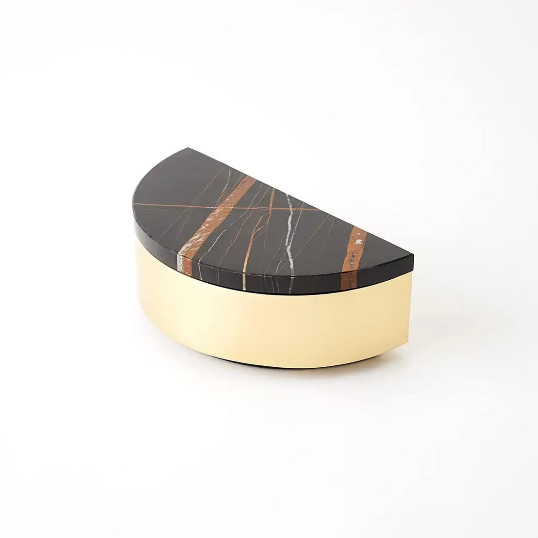 GLOBAL VIEWS COSMOPOLITAN CRESCENT BOX - Decorative Accents