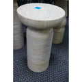 GLOBAL VIEWS TUMBLE ACCENT TABLE - Side
