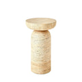 GLOBAL VIEWS TUMBLE ACCENT TABLE - Side