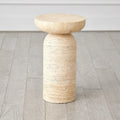 GLOBAL VIEWS TUMBLE ACCENT TABLE - Side