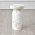 GLOBAL VIEWS TUMBLE ACCENT TABLE - Side