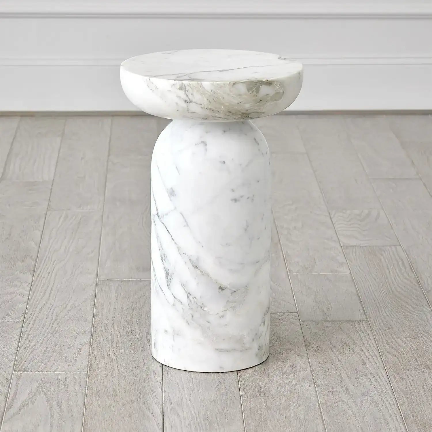 GLOBAL VIEWS TUMBLE ACCENT TABLE - Side