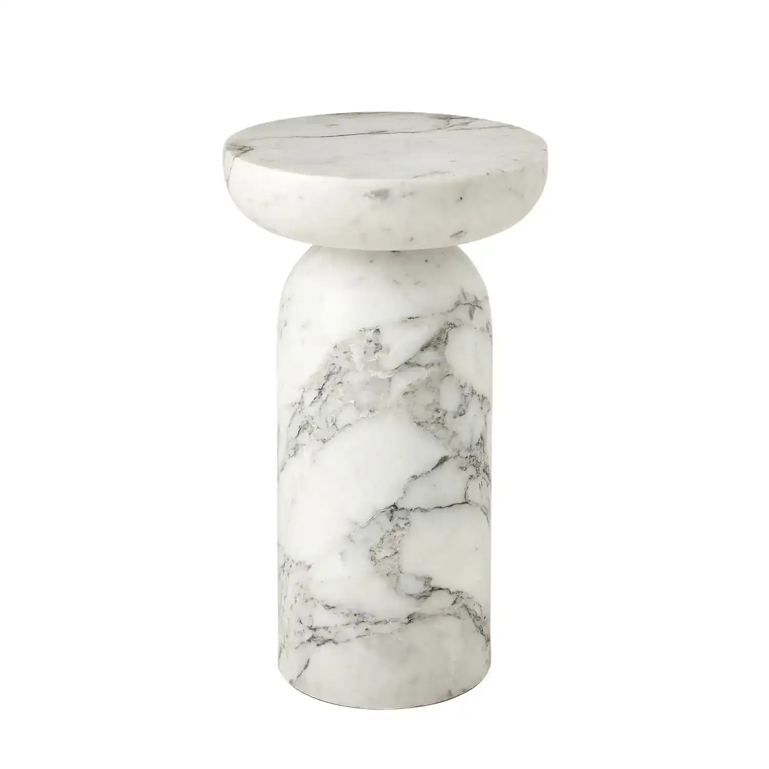 GLOBAL VIEWS TUMBLE ACCENT TABLE - Side