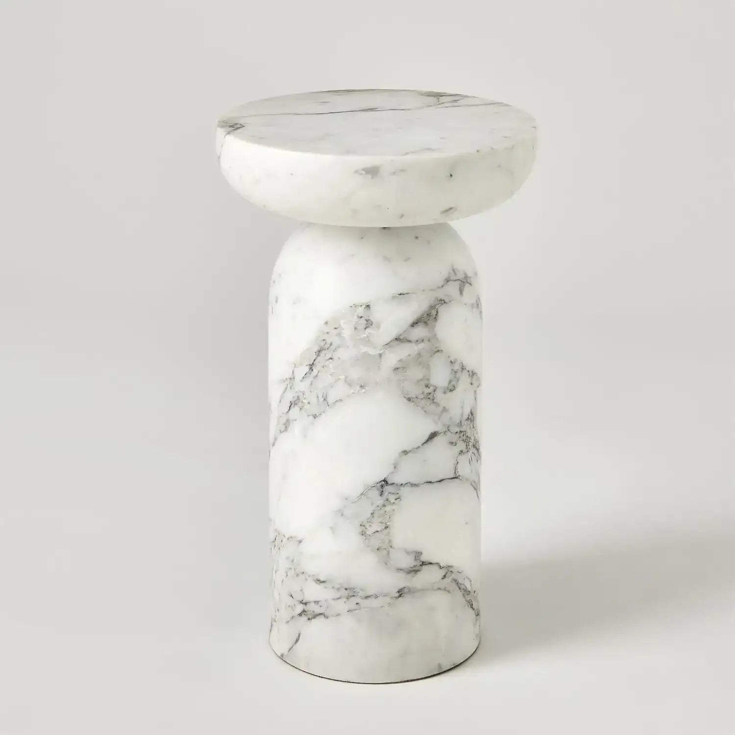 GLOBAL VIEWS TUMBLE ACCENT TABLE - Side