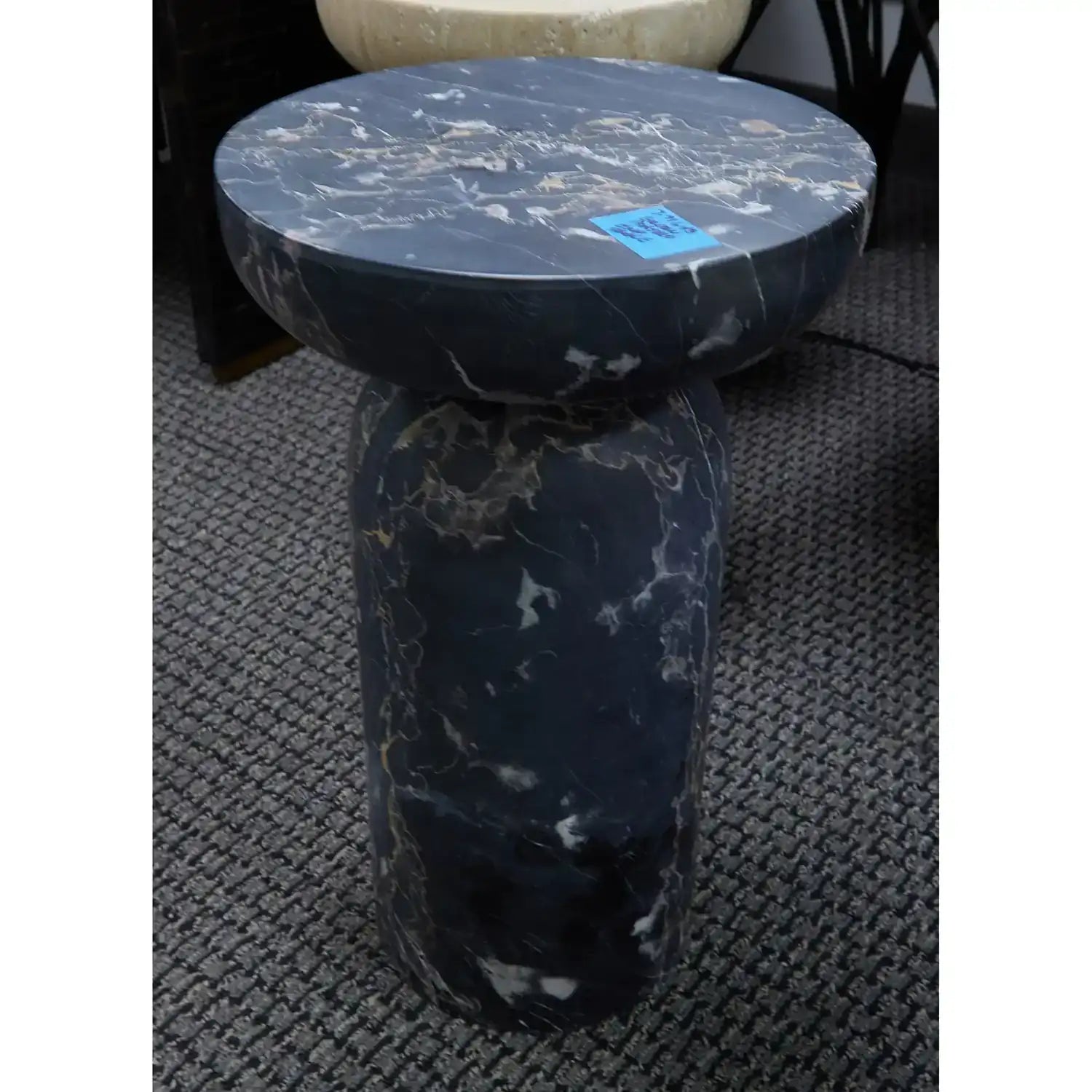 GLOBAL VIEWS TUMBLE ACCENT TABLE - Side