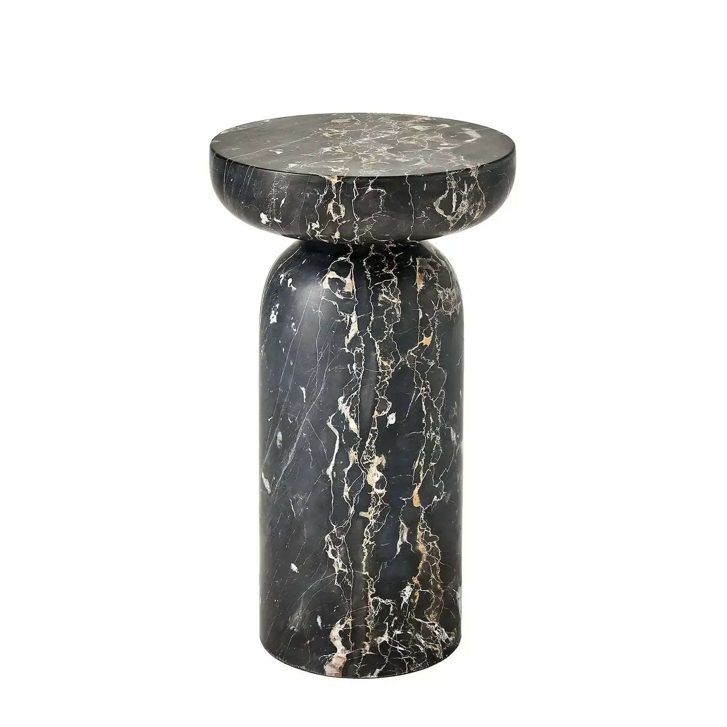 GLOBAL VIEWS TUMBLE ACCENT TABLE - Side