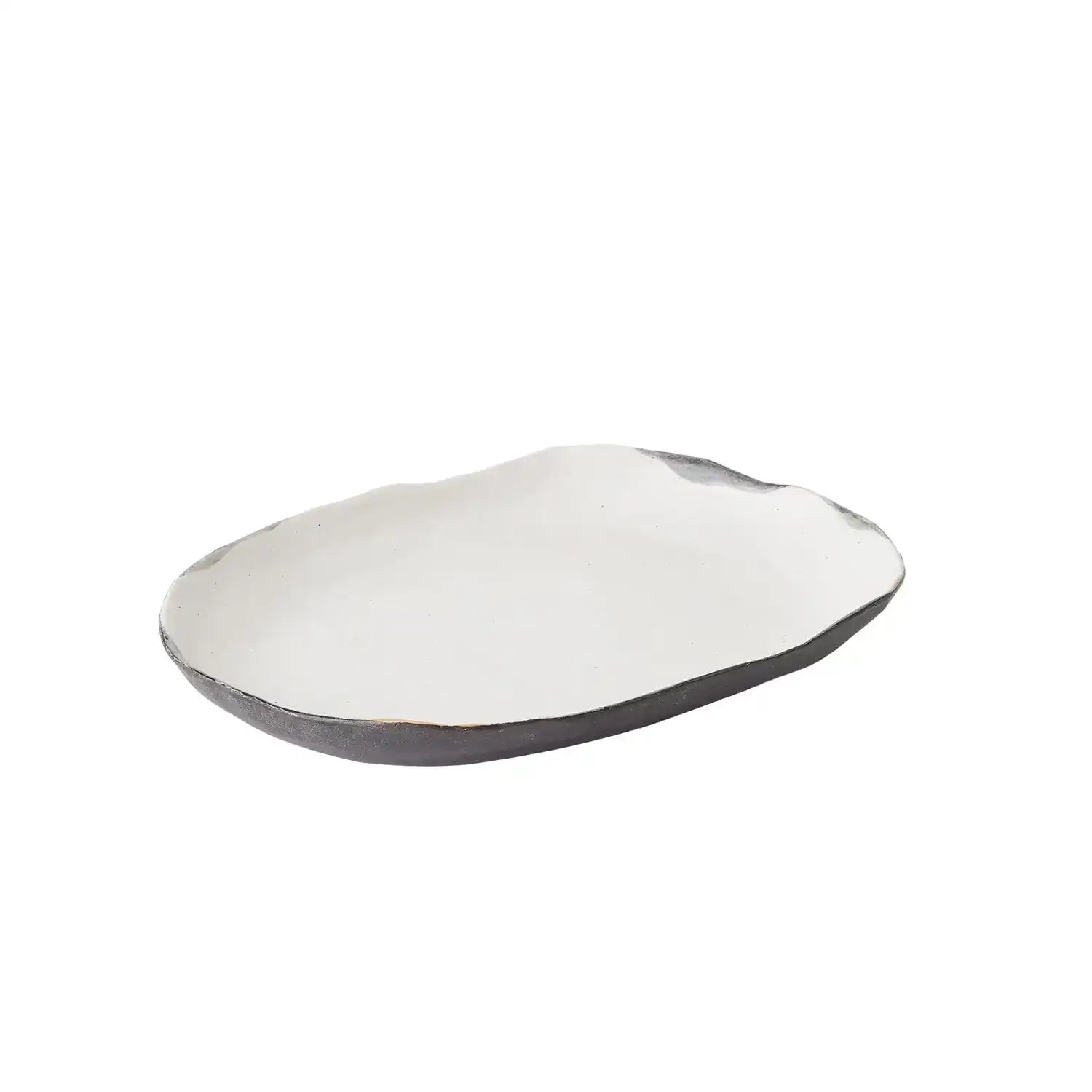 GLOBAL VIEWS RUMBLE PLATTER - Decorative Accents