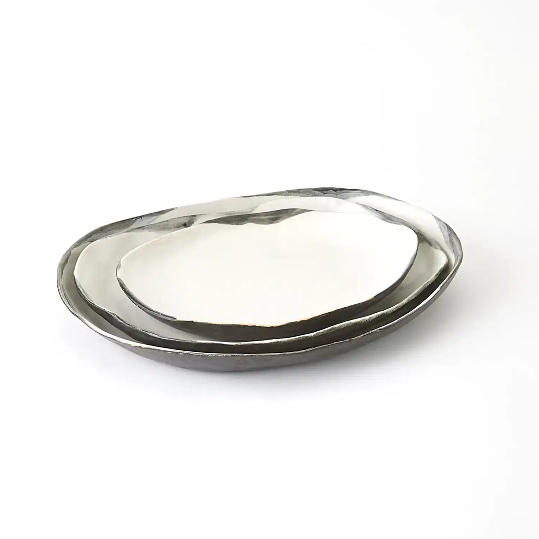 GLOBAL VIEWS RUMBLE PLATTER - Decorative Accents