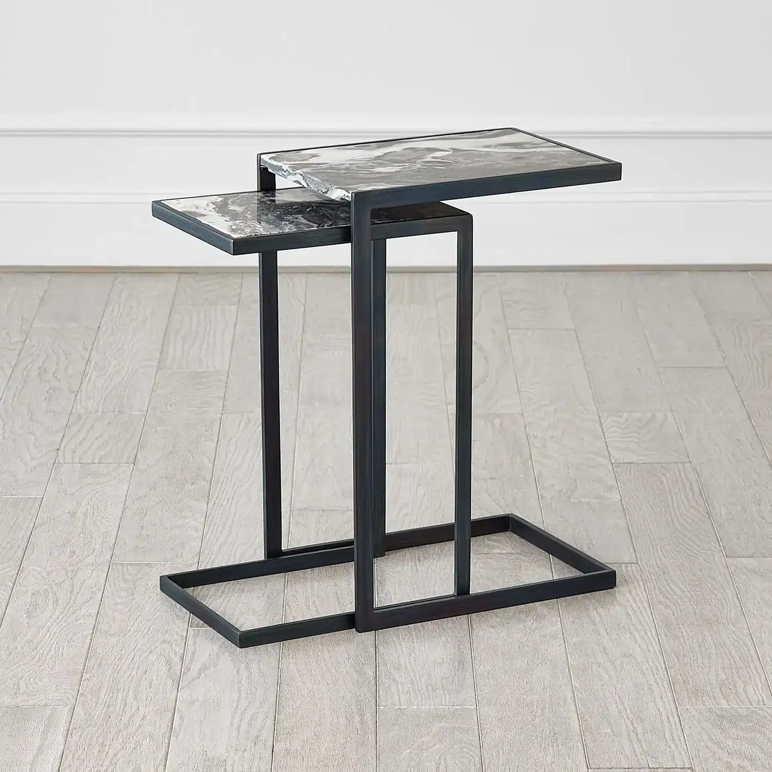 GLOBAL VIEWS NUDGE NESTING TABLE - Side