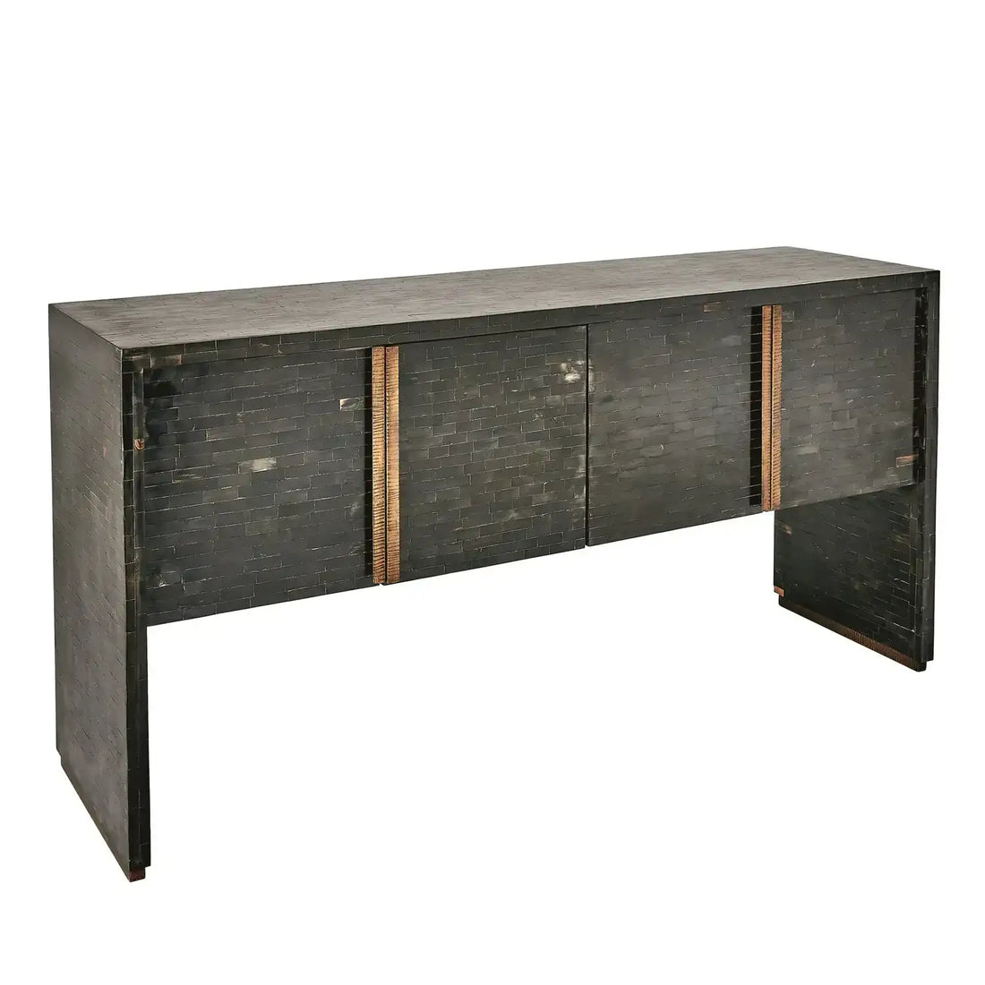 GLOBAL VIEWS HORN INLAY CONSOLE - Cabinets & Bar