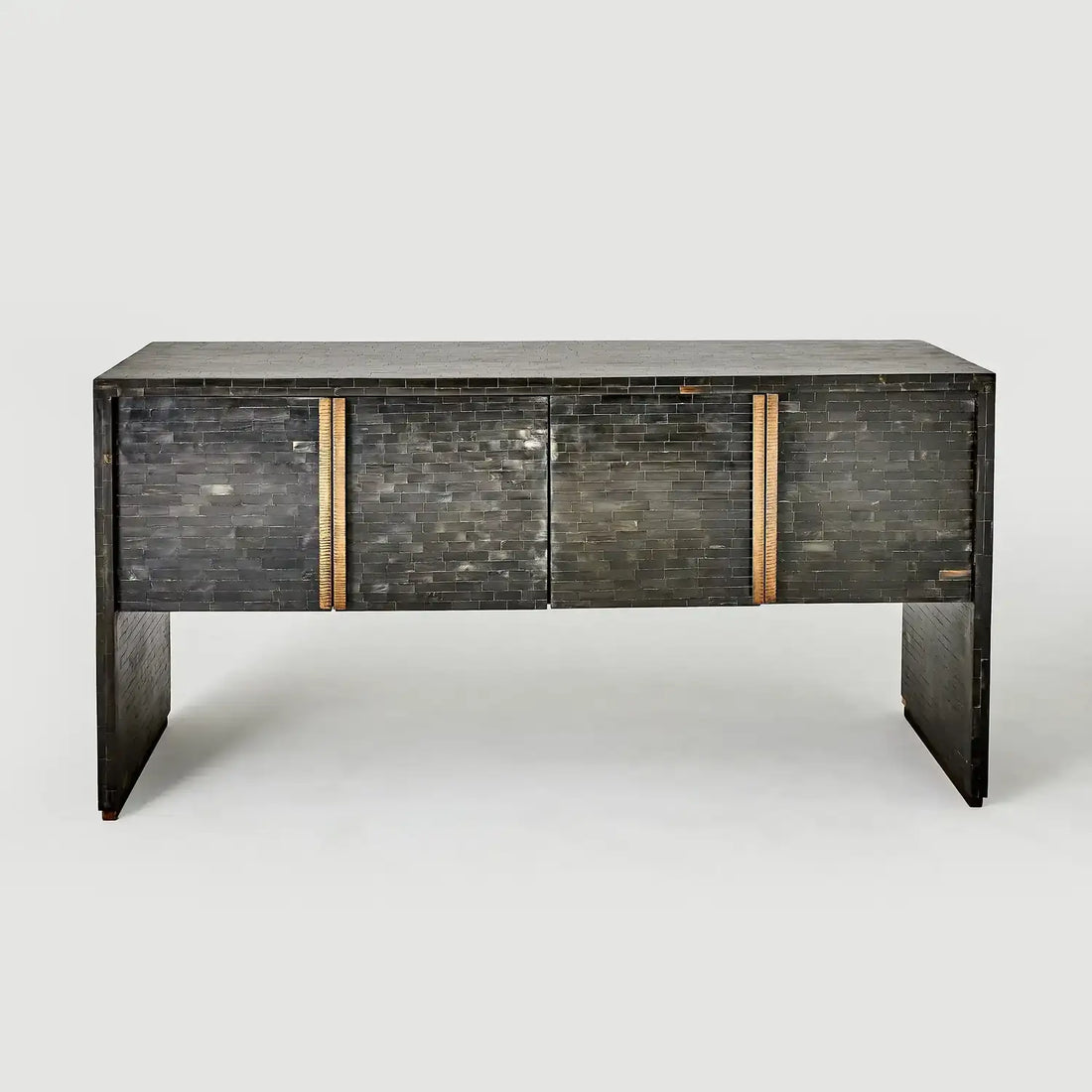 GLOBAL VIEWS HORN INLAY CONSOLE - Cabinets & Bar