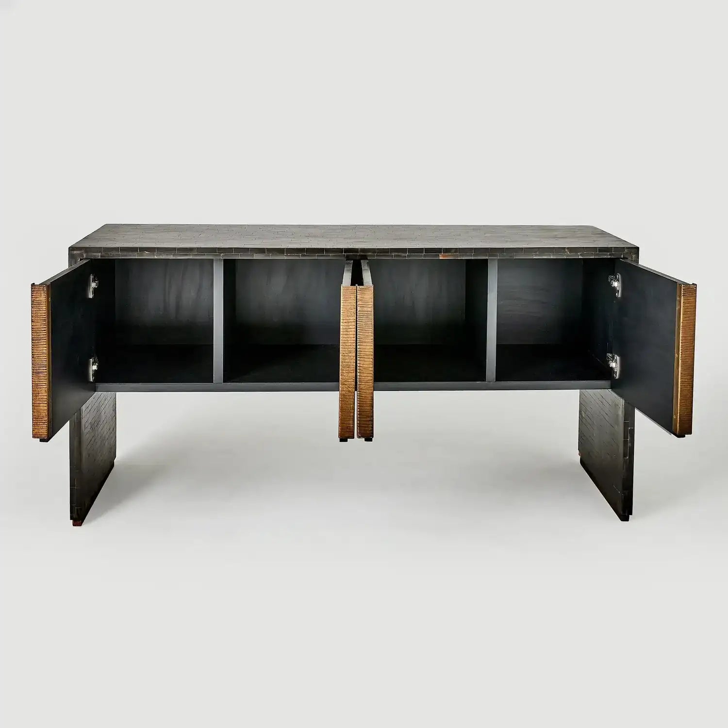 GLOBAL VIEWS HORN INLAY CONSOLE - Cabinets & Bar