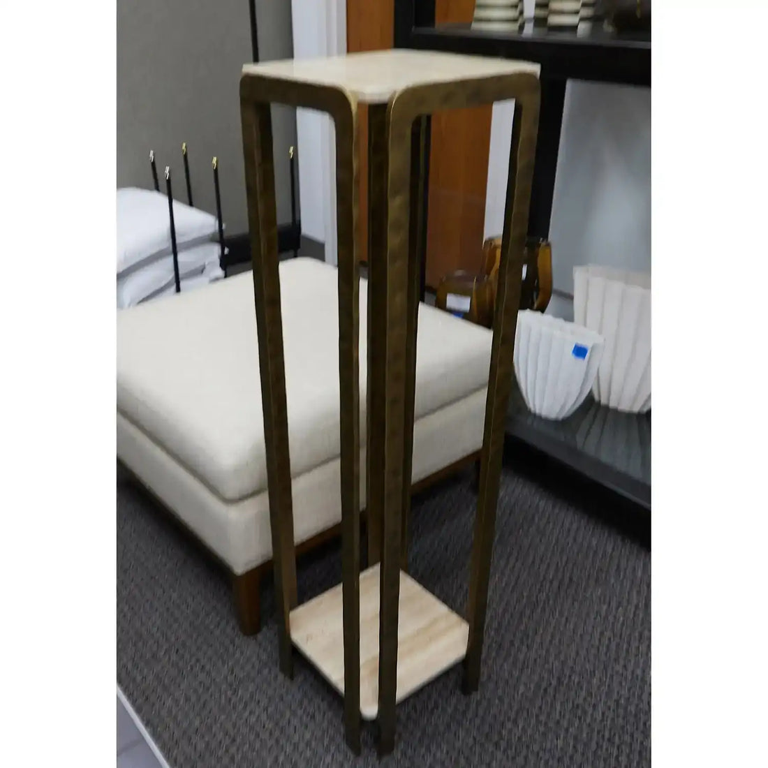GLOBAL VIEWS KRAFT PEDESTAL - Decorative Accents