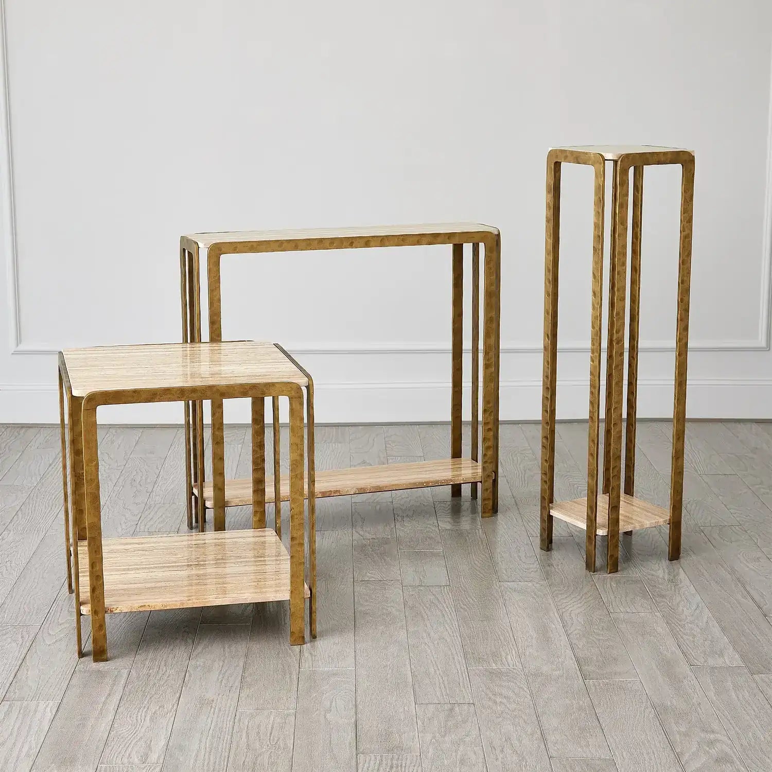 GLOBAL VIEWS KRAFT PEDESTAL - Decorative Accents