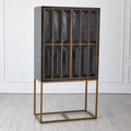 GLOBAL VIEWS HORN INLAY BAR CABINET - Cabinets & Bar