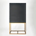GLOBAL VIEWS HORN INLAY BAR CABINET - Cabinets & Bar