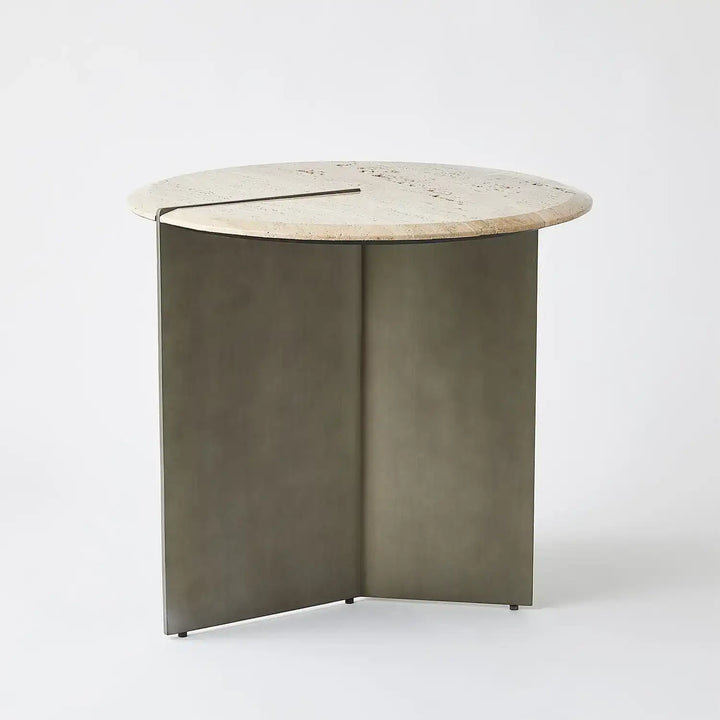 GLOBAL VIEWS SUNDIAL SIDE TABLE - Side
