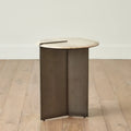 GLOBAL VIEWS SUNDIAL ACCENT TABLE - Side