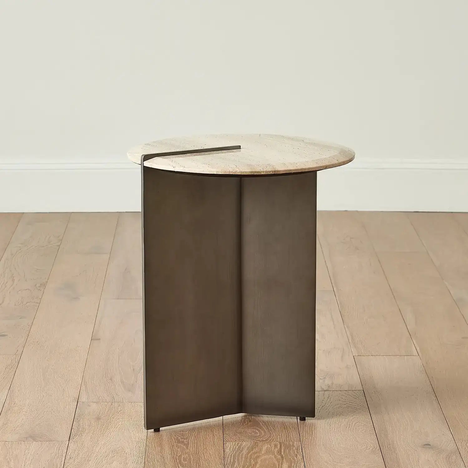 GLOBAL VIEWS SUNDIAL ACCENT TABLE - Side