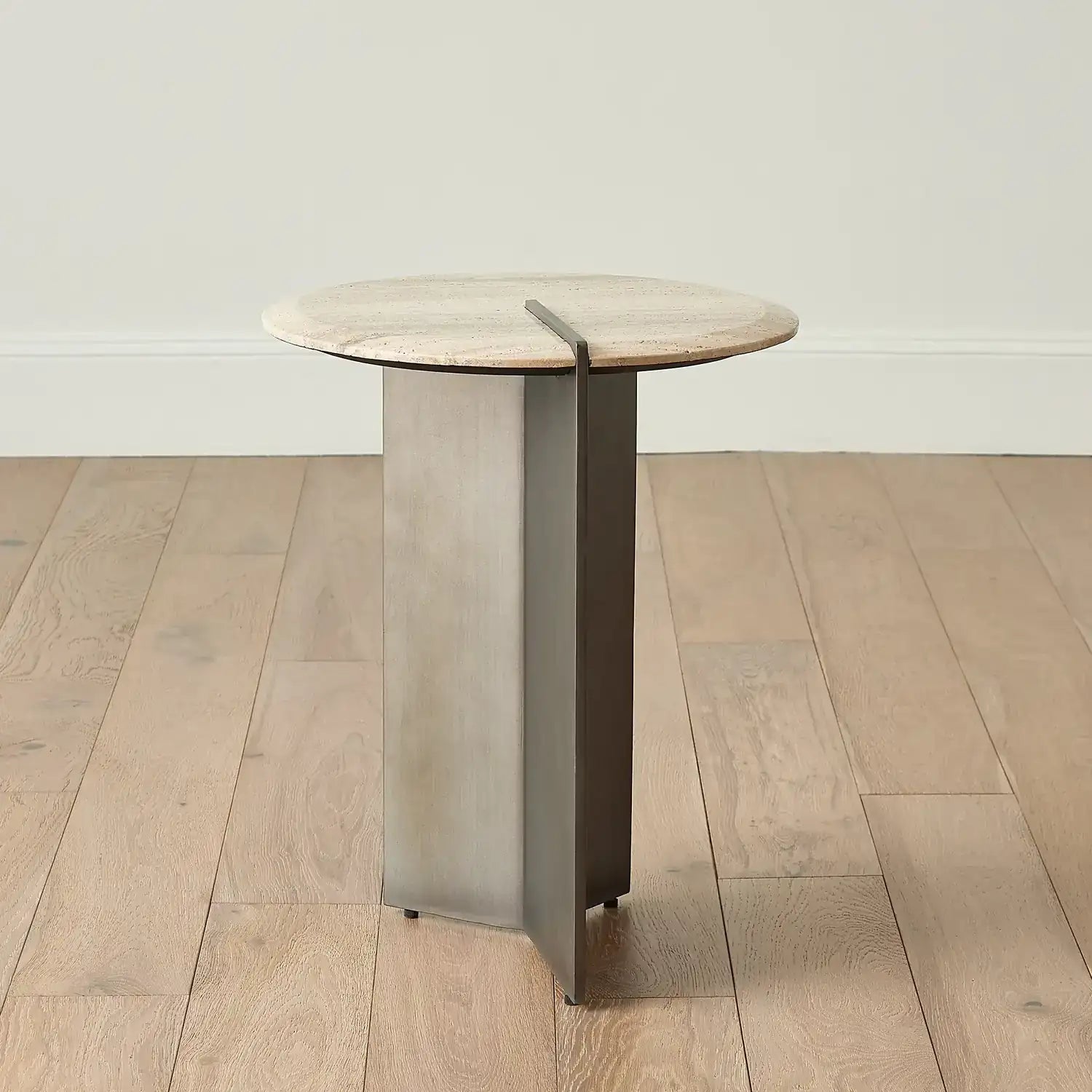 GLOBAL VIEWS SUNDIAL ACCENT TABLE - Side