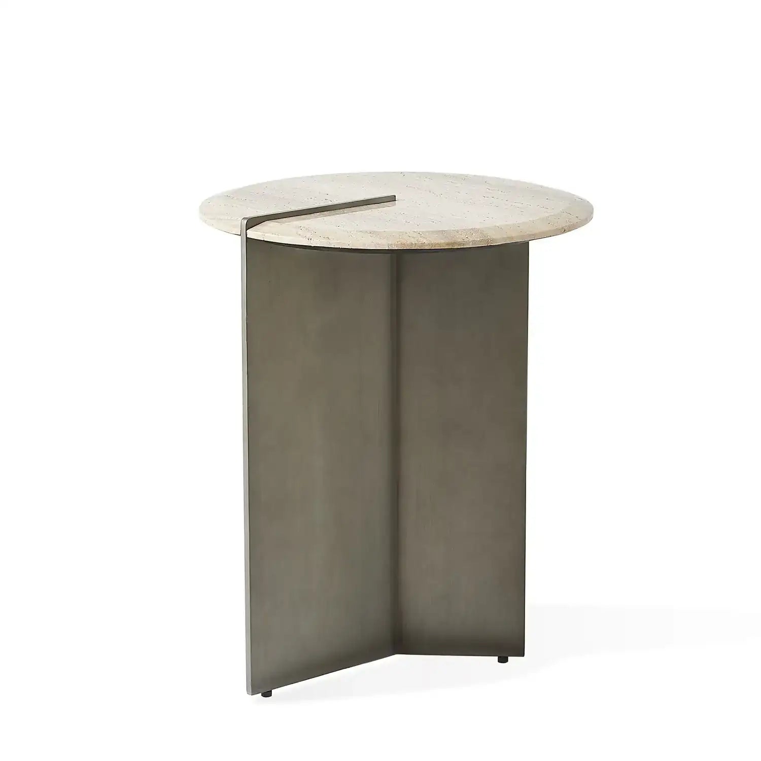 GLOBAL VIEWS SUNDIAL ACCENT TABLE - Side